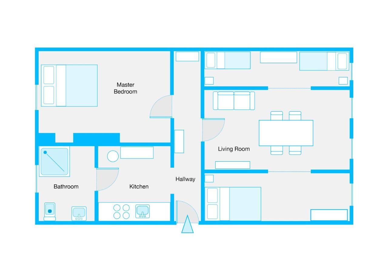 Апартаменты The Strassburger, Stylish 3 Bedroom In Downtown Берлин